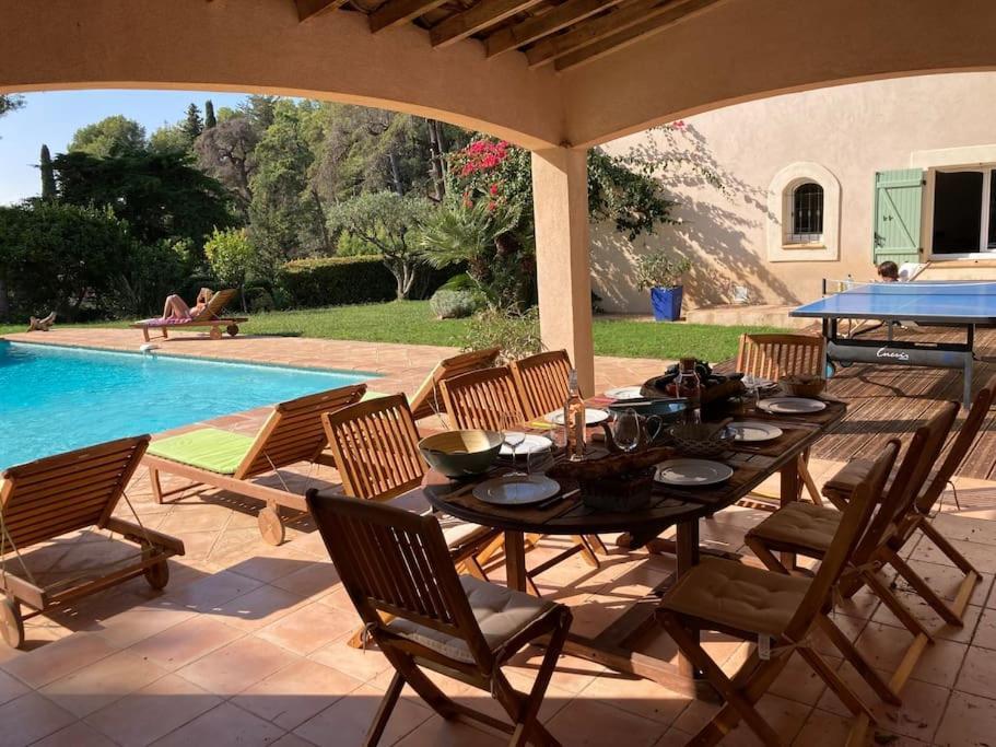 Villa La Californienne Carqueiranne Exterior foto