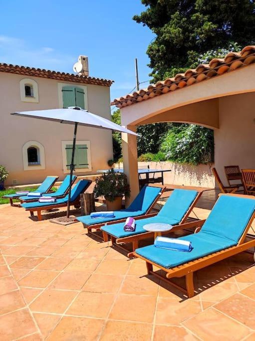 Villa La Californienne Carqueiranne Exterior foto